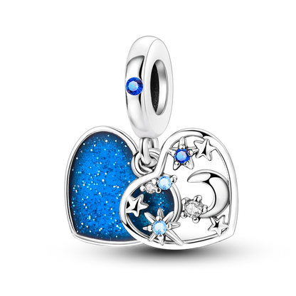 2026 Hot Sale Charms Bead 925 Sterling Silver Pink Butterfly Luminous Firefly Dangle Fit Bangle Bracelet Necklace DIY Jewelr…