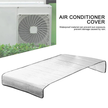 46x95CM Air Conditioning Cover Outdoor Sun Rainproof Anti-Dust Anti-Snow Cleaning Cover Home Air Conditioner Keep Cleaning T…