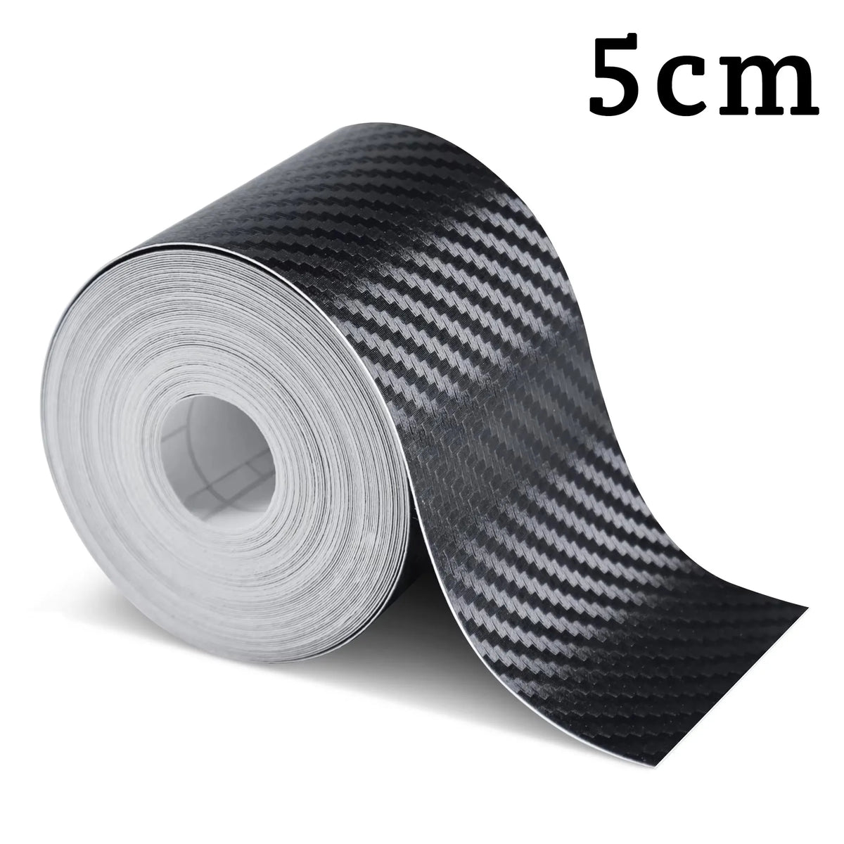 1-5m Nano Carbon Fiber Car Tape Sticker Door Mirror Paste Protector Strip DIY Protection Protective Film Waterproof Adhesive…