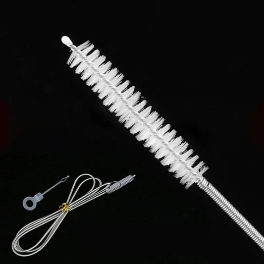 Refrigerator Drain Dredge Cleaning Set Long Flexible Refrigerator Scrub Brush Water Dredging Tool Water Tube Cleaning Coil B…