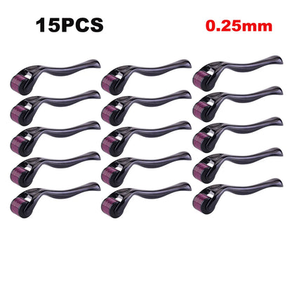 540 Needles for Facial Body Hair Growth Derma Roller for Skin Beard 0.2mm 0.25mm 0.3mm Needle Micro Face Roll Tool - image 22