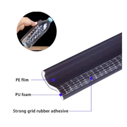 New 40M Acustic Foam Window Sealing Strip for Casement Window Seal Soundproof Foam S Weather Stripping Door Seal Gap Filler…