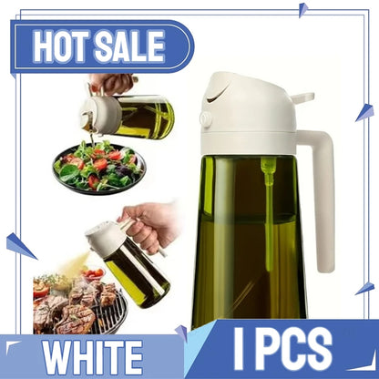 2in1 Kitchen Spray Oil Dispenser Oil Sprayer Polisher Or Only Brush Spray for Air Fryer Salad Grilling Roasting Cooking Kitc…