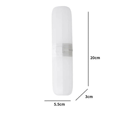 Portable Toothpaste Toothbrush Protect Holder Case Travel Camping Storage Box Protect Toothbrush Toothpaste from Dirt and Da…