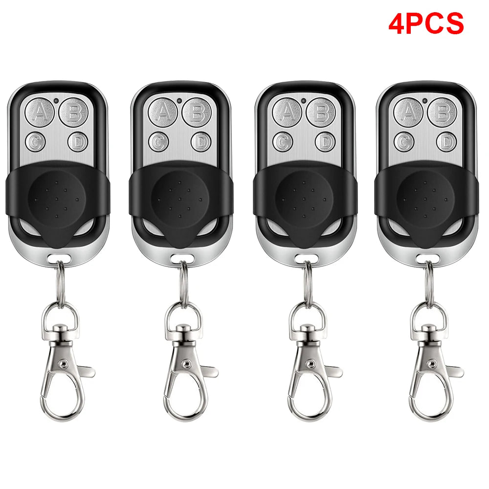 Universal 4 Buttons Garage Door Opener Remote Control 433MHZ Clone Fixed Learning Rolling Code Duplicator Garage - image 8