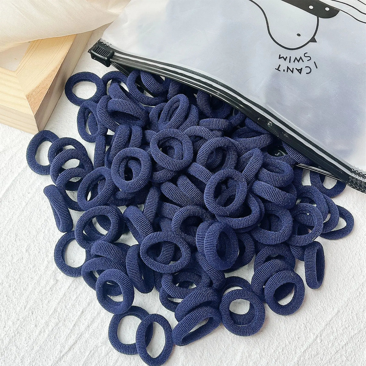 20/50pcs Kids Elastic Hair Bands Girls Sweets Scrunchie Rubber Band for Children Hair Ties Clips Headband Baby Hair Accessor…