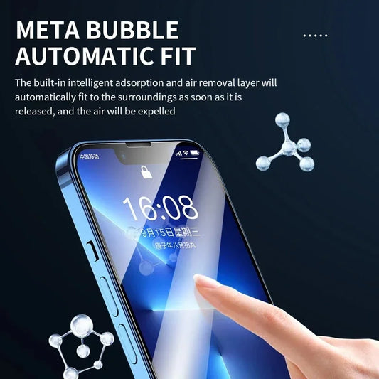 3Pcs Tempered Glass for iPhone 14 13 12 11 15 Pro Max Mini Screen Protector for iPhone 17 XR XS MAX 7 8 Plus 16 Protective G…