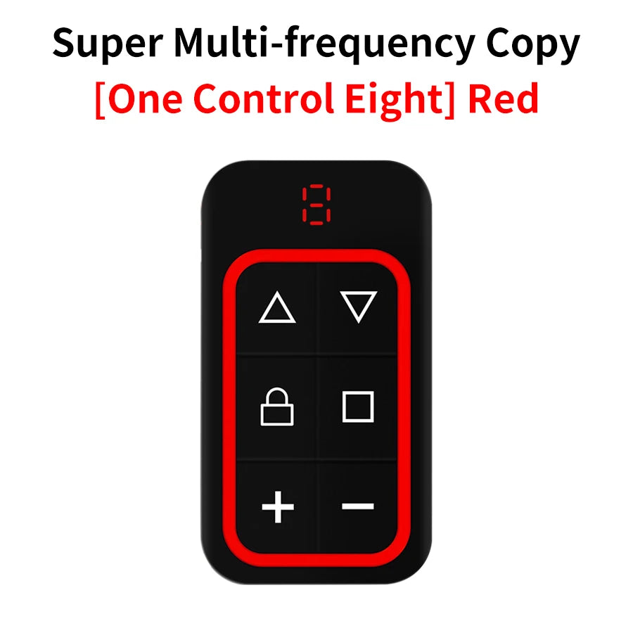 Universal Garage Remote Control Gate Key Duplicator Clone Multi-frequency Garage Door Controller 8 Channels 300-915Mhz 433Mh…