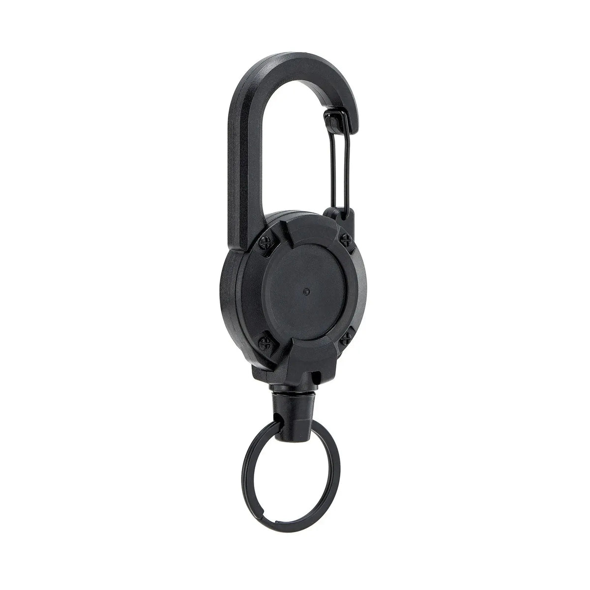 Retractable Heavy Duty Pull Reel Carabiner Key Chains Strong Steel Wire Rope Buckle Spring Key Ring Outdoor Sporty Keychain…