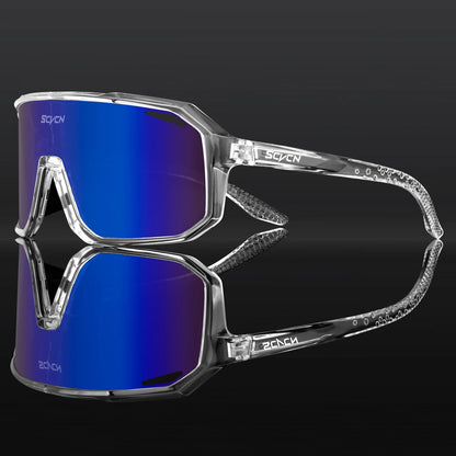 SCVCN Men bicycle Cycling Sunglasses Woman MTB road bike Driving Goggles Outdoor Sports running Glasses UV400 Hiking Eyewear…