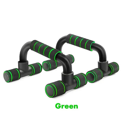 1pair U-shaped Push-up Rack Fitness Equipment Hand Sponge Grip Muscle Training Push Up Bar Chest Home Gym Body Building - im…