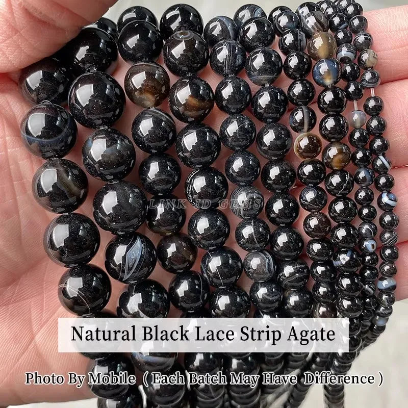 Natural Stone Golden Obsidian Bead Irisation Round Loose Spacer 4 6 8 10 12mm For Jewelry Making Diy Bracelet Necklace Acces…