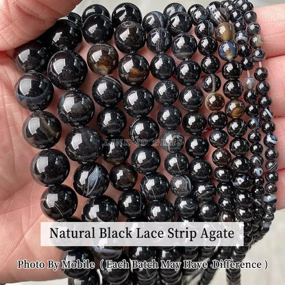 Natural Stone Golden Obsidian Bead Irisation Round Loose Spacer 4 6 8 10 12mm For Jewelry Making Diy Bracelet Necklace Acces…