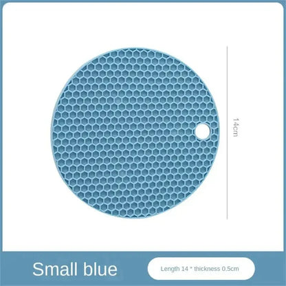 Table mat tool multifunctional kitchen silicone tableware mat, round anti slip coffee cup coaster, pot holder - image 12