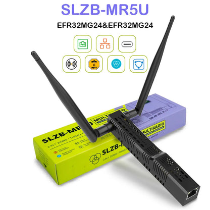 SMLIGHT SLZB-06/M/P7 Zigbee 3.0 to Ethernet,USB,and WiFi gateway coordinator with PoE,works with Zigbee2MQTT,Home Assistant,…