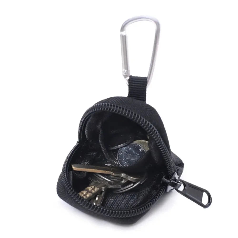 Tactical EDC Pouch Key Wallet Holder Men Coin Purses Pouch Bag Keychain Zipper Pocket Outdoor Key Bag - image 4