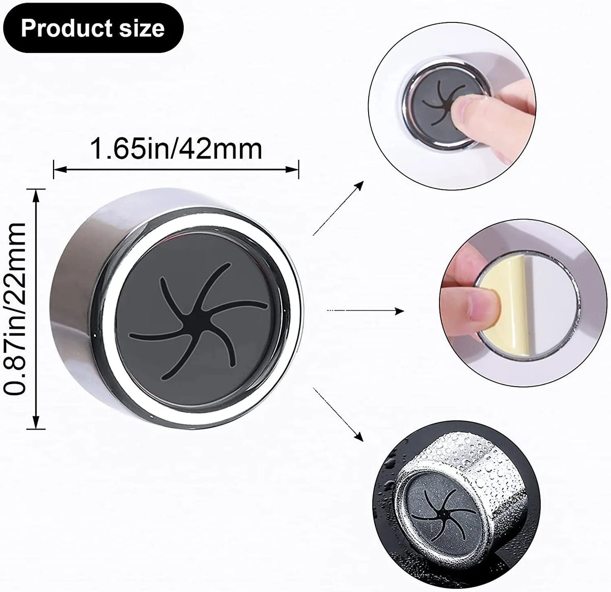 3PCS Non Punching Dishwashing Cloth Storage Clip Dishcloth Clip Kitchen Household Gloves Hook Towel Rack Hole Clip Wall Hang…