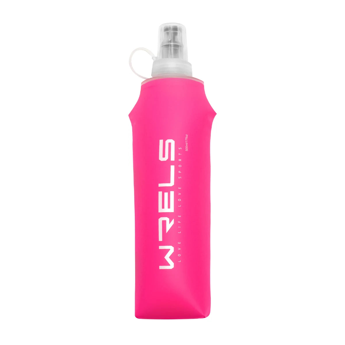 1pc150ml/250ml/500ml Outdoor Collapsible Silicone Bite Size Water Bottle Running Camping Hiking Travel Convenient Water Bott…
