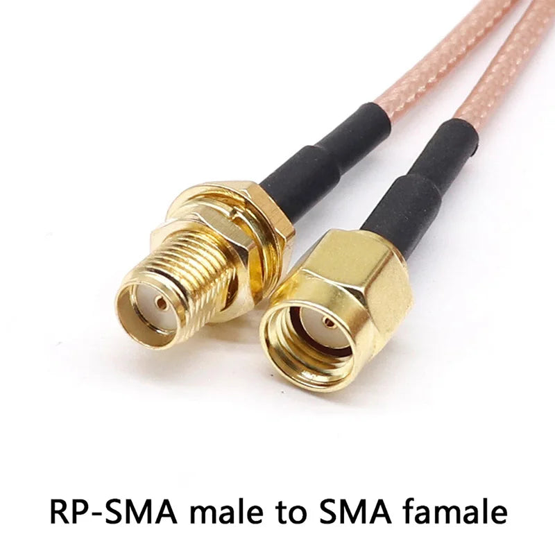 Antenna Extension Cable SMA-JK SMA Male to Female Inner Screw Inner Hole to Outer Screw Inner Needle RG316 Adapter Cable 1 -…