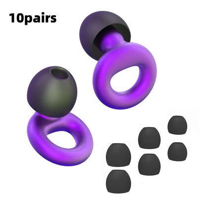 Silicone Earplugs for Swimming Sleep Noise Cancel Noise Reduction-Soundproof Reduce Disturbances -Quality Earplugs - image 32