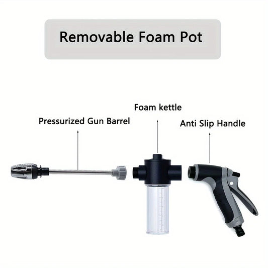 High-Pressure Car Washing Water Gun, External Cleaning Of RV, Foam Kettle Cleaning, Garden Water Hose Nozzle, Garden Shower,…