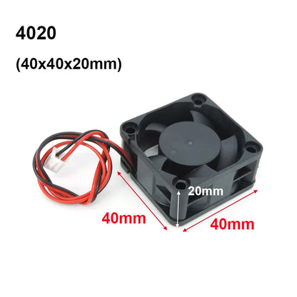 4010 12025 8010 30mm DC 5V 12V 24V Cooling Fan Brushless Motor Case Quiet 40MM 50MM 60MM 70MM 80MM 90MM 120MM for 3D Print 2…