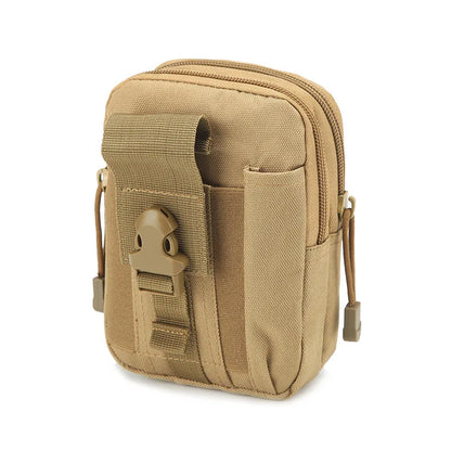Molle Pouch Belt Waist Pack Men Small Pocket Survival Tool Bag for Running Travel Camping Hunting Airsoft - image 10