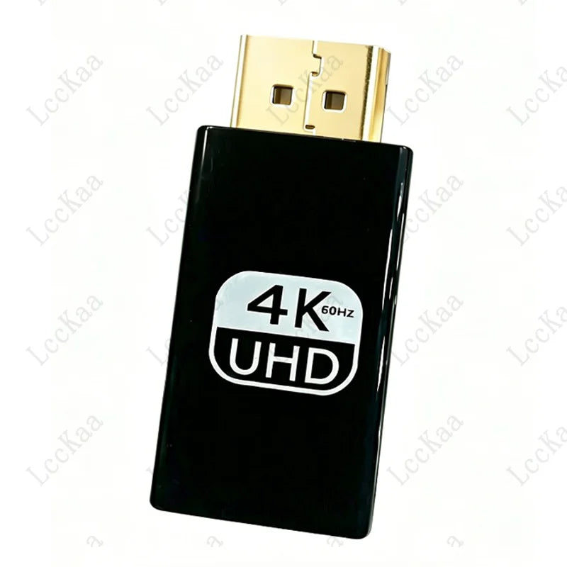 4K 30Hz/60Hz DP DisplayPort to HDMI-compatible Adapter Converter Display Port DP to HDTV Adapter Video Audio Laptop PC Lapto…