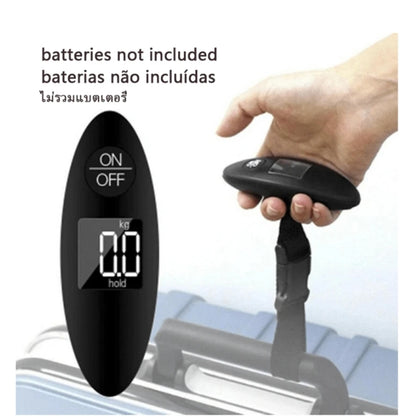 40kg/100g Portable Luggage Scale High Precision Travel Digital Hanging Scales With Webbing Belt LCD Digital Electronic Lugga…