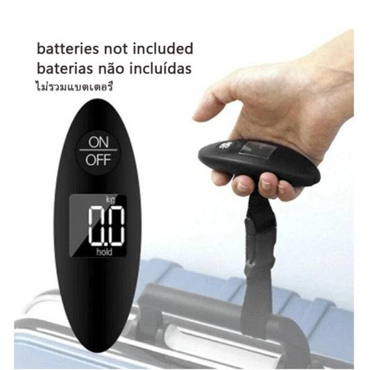 40kg/100g Portable Luggage Scale High Precision Travel Digital Hanging Scales With Webbing Belt LCD Digital Electronic Lugga…