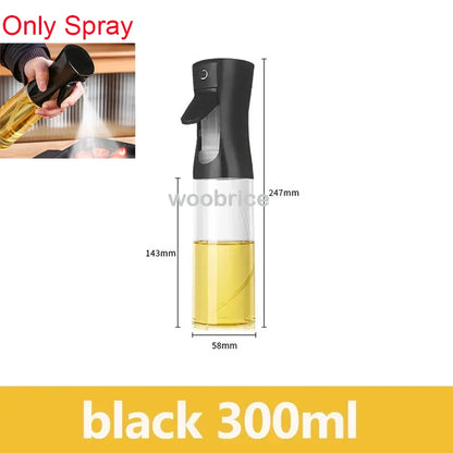 2in1 Kitchen Spray Oil Dispenser Oil Sprayer Polisher Or Only Brush Spray for Air Fryer Salad Grilling Roasting Cooking Kitc…