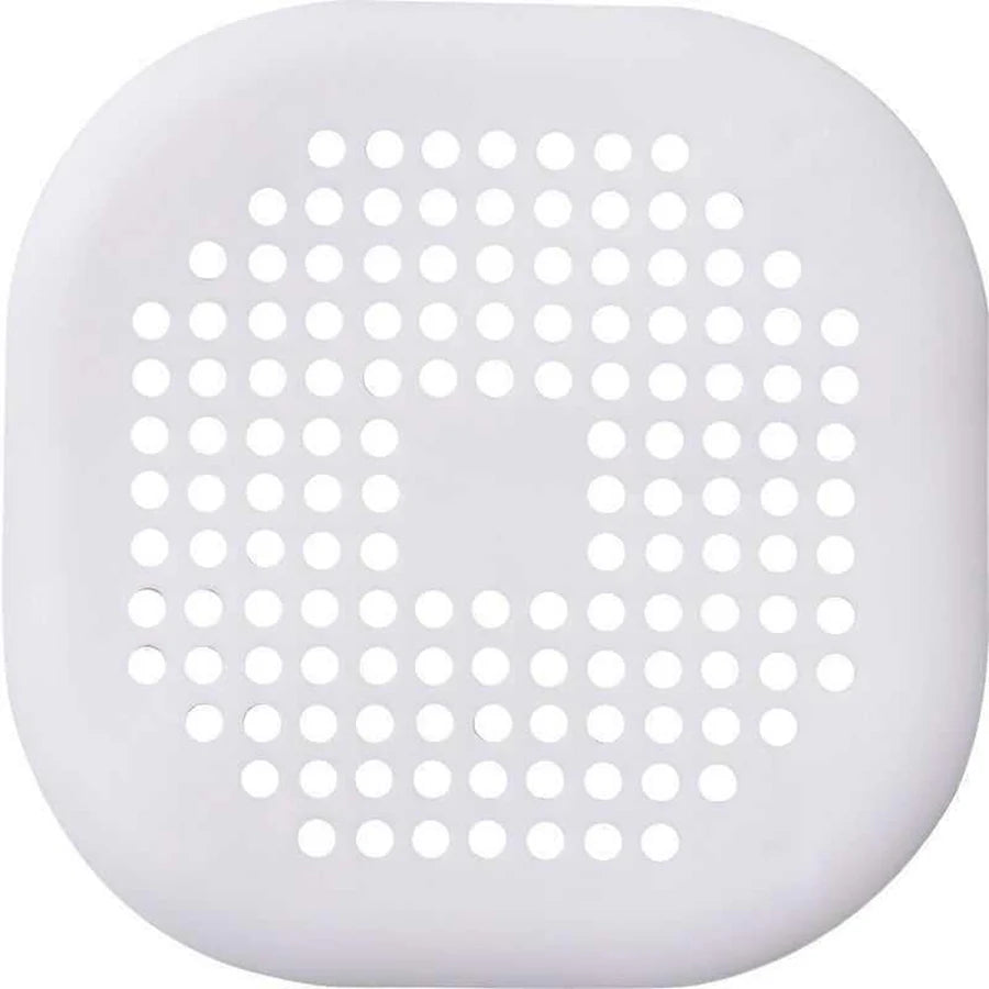 Square Silicone Drain Sticker Bathroom Sewer Hair Filter Drain Cover Household Bathroom Drain Mat - image 6