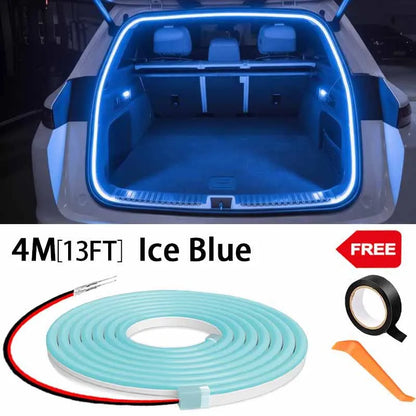 Car High Brightness Trunk Lighting Ambient Light Interior Decoration LED Wiring Free Automatic Sensing Tailgate Light Strip…