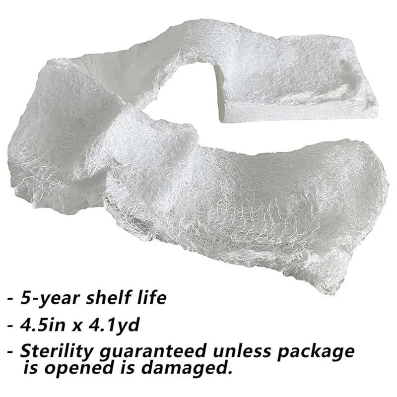 Rhino Rescue Compressed Gauze For Emergency Sterile Wound Dressing First Aid For Camping Hiking - image 5