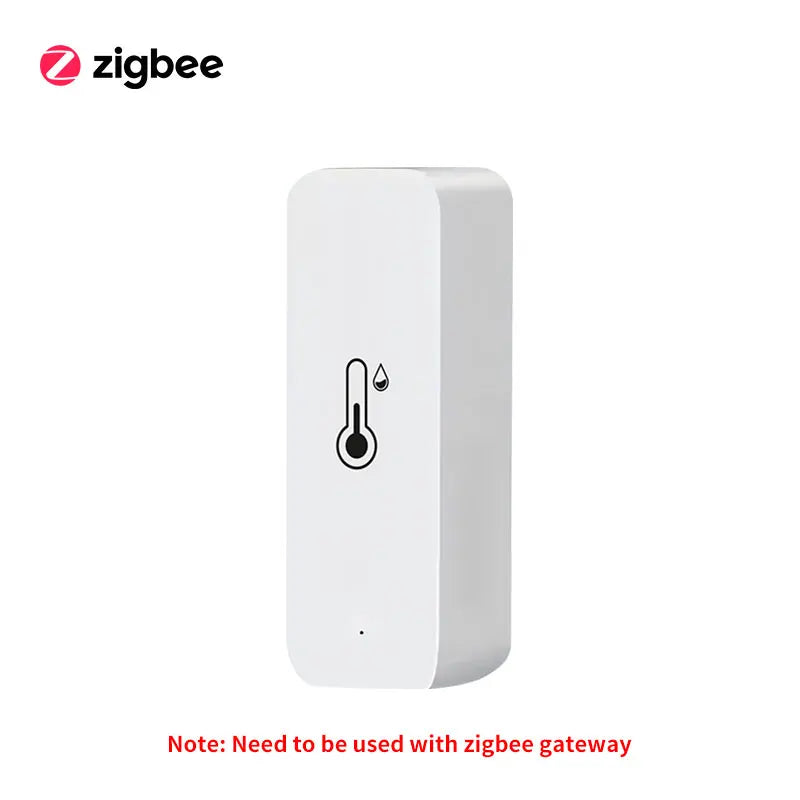 Tuya Wifi/Zigbee Temperature And Humidity Sensor Indoor Thermometer Smart Life Control For Home Work With Alexa Google Assis…