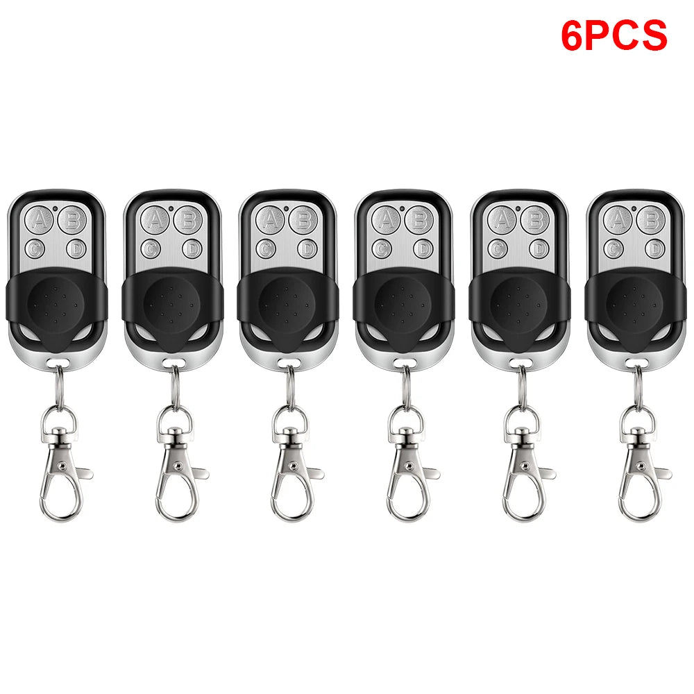 Universal 4 Buttons Garage Door Opener Remote Control 433MHZ Clone Fixed Learning Rolling Code Duplicator Garage - image 7
