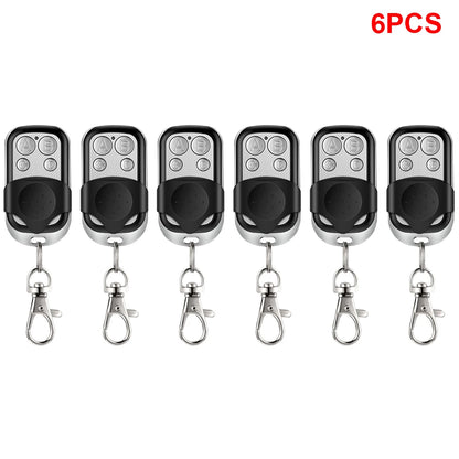 Universal 4 Buttons Garage Door Opener Remote Control 433MHZ Clone Fixed Learning Rolling Code Duplicator Garage - image 7