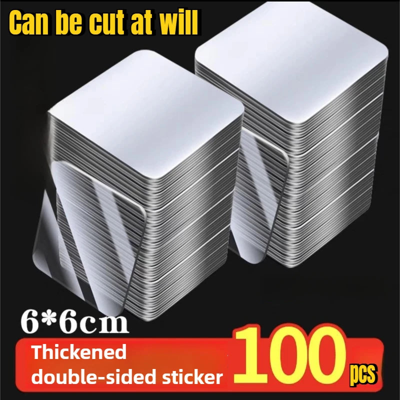 Double Sided Adhesive Tape Nano Reusable Super Strong Transparent Wall Stickers WaterProof Widely Used Wall Mount Sticker -…