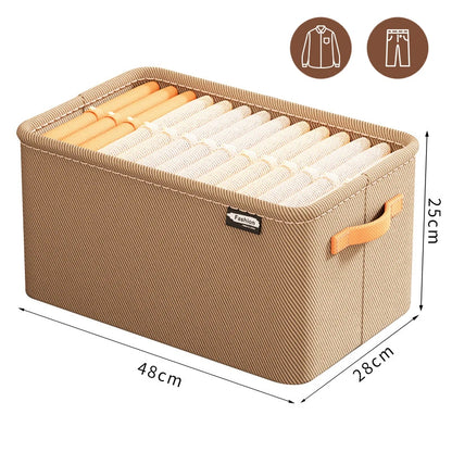 Thicken Clothes Organizer Pants Sweater Storage Cabinets Drawers Organizer Jeans Storage Box Wardrobe Clothes Storage Organi…