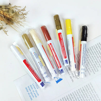 1/3 Pcs Waterproof White Marker Pen Wall Seam Repair Tiles Grout Markers Pens Floor Bathroom Decontamination Paint Brush Too…