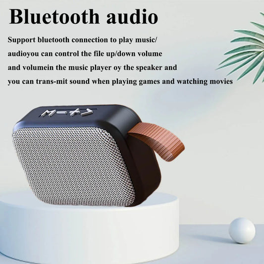 Portable Speakers Outdoor Bluetooth 5.0 Mini Oxford Loudspeaker Wireless Column 3D Stereo Music Player Surround Hifi Sound B…