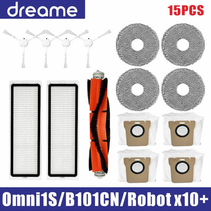 Dreame L10s Ultra / S10 Pro Accessories Mijia Omni 1S B101CN Robot X10+ Vacuum Main Side Brush Filter Mop Parts - image 11