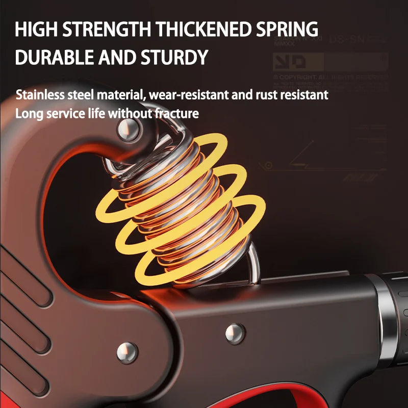 5-60/100/150kg Grip Strength Gym Wrist Expander Hand Strengthener Adjustable Muscle Recovery Fitness Hand Strength Exercise…