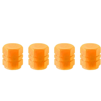 Luminous Valve Caps Fluorescent Night Car Tire Valve Caps Motorcycle Bike Glowing Decor Wheel Nozzles Tyre Cap Car Accessori…