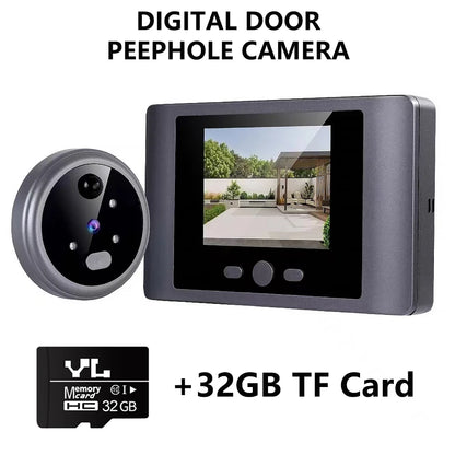 Awapow Wireless Door Peephole Camera 3.5 Inch Digital Door Viewer Doorbell 120° LCD Screen Monitor Home Security No Need WiF…