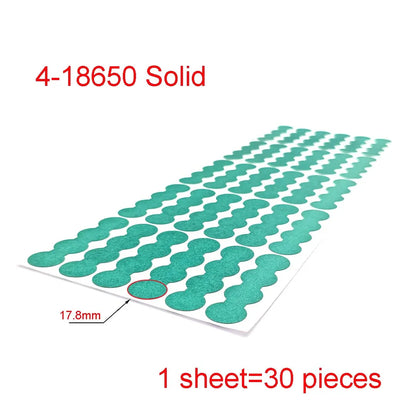 18650 21700 32650 Li-ion Battery Insulation Gasket Barley Paper Battery Pack Cell Insulating Glue Patch Electrode Insulated…