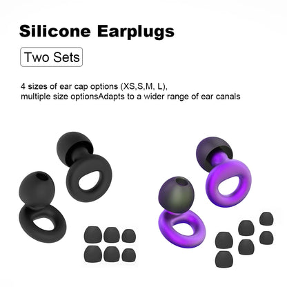 Silicone Earplugs for Swimming Sleep Noise Cancel Noise Reduction-Soundproof Reduce Disturbances -Quality Earplugs - image 47