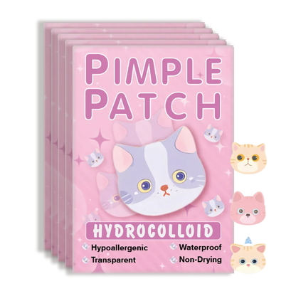 600pieces of cartoon cat acne patches, facial acne patches, concealer acne patches, and pimples patches. Ultra-thin and brea…