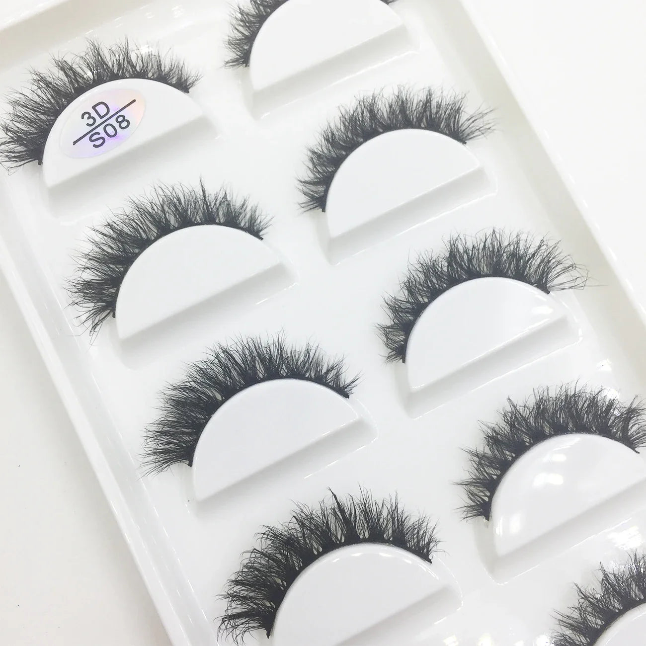 Natural 3D Mink False Eyelashes, Soft Wispy, Fluffy Eye Faux Lashes, Make Up Eyelash, Beauty Cat Cilios, 5 Pairs, 15 Styles…