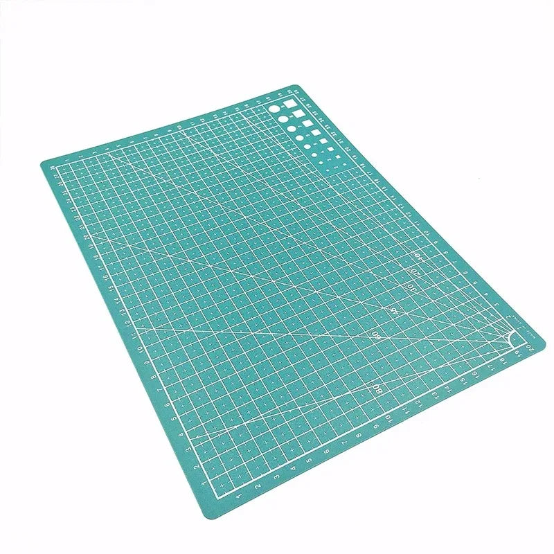 A3 A4 A5 PVC Cutting Mat Workbench Patchwork Cut Pad Sewing Manual DIY Knife Engraving Leather Cutting Board Side Underlay -…